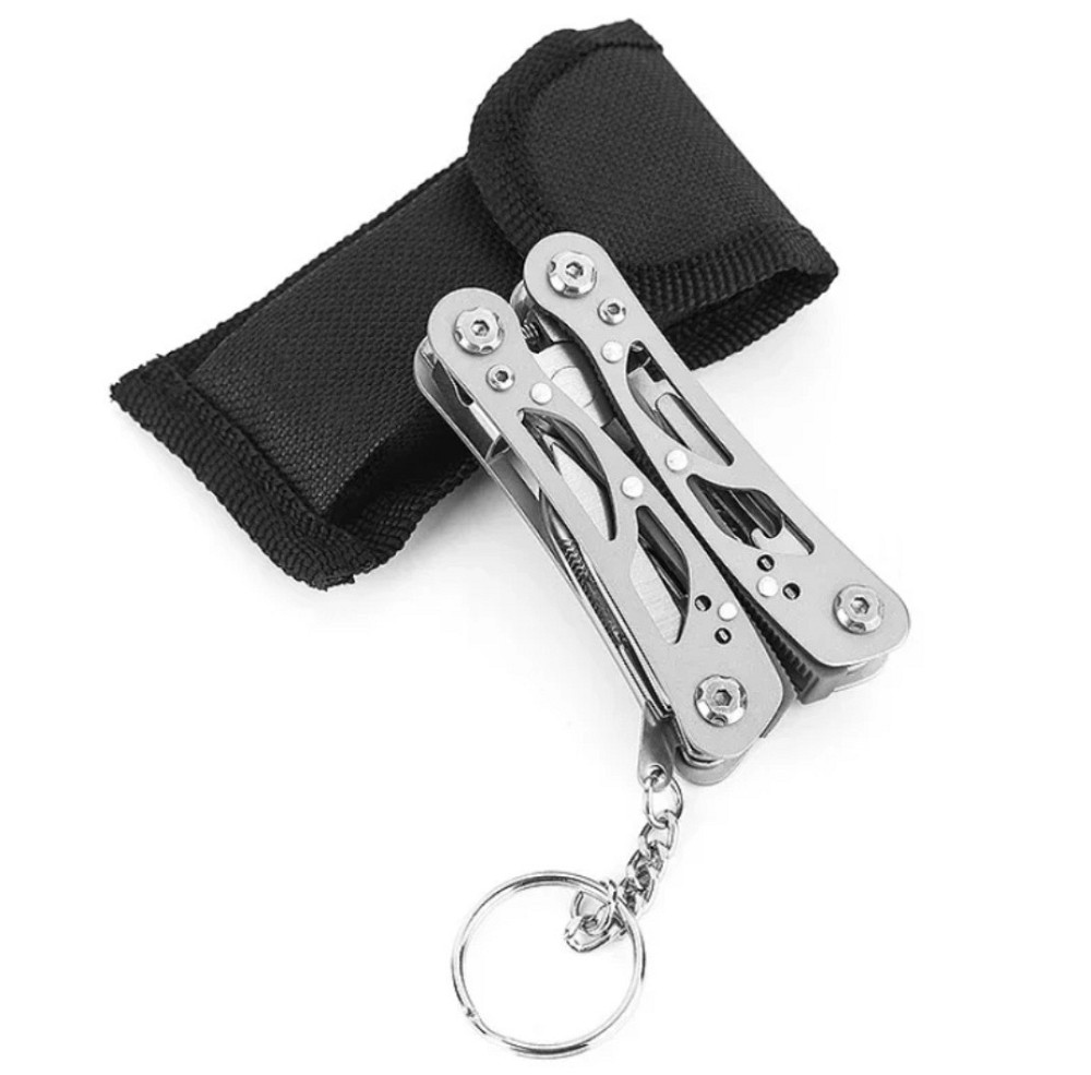 Мультитул с чехлом 9 в 1 серый Киев - изображение 2