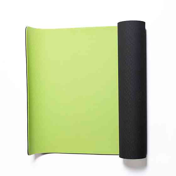 Килимок для йоги нековзкий 173×58 см Зелений HP-42-10GR Київ