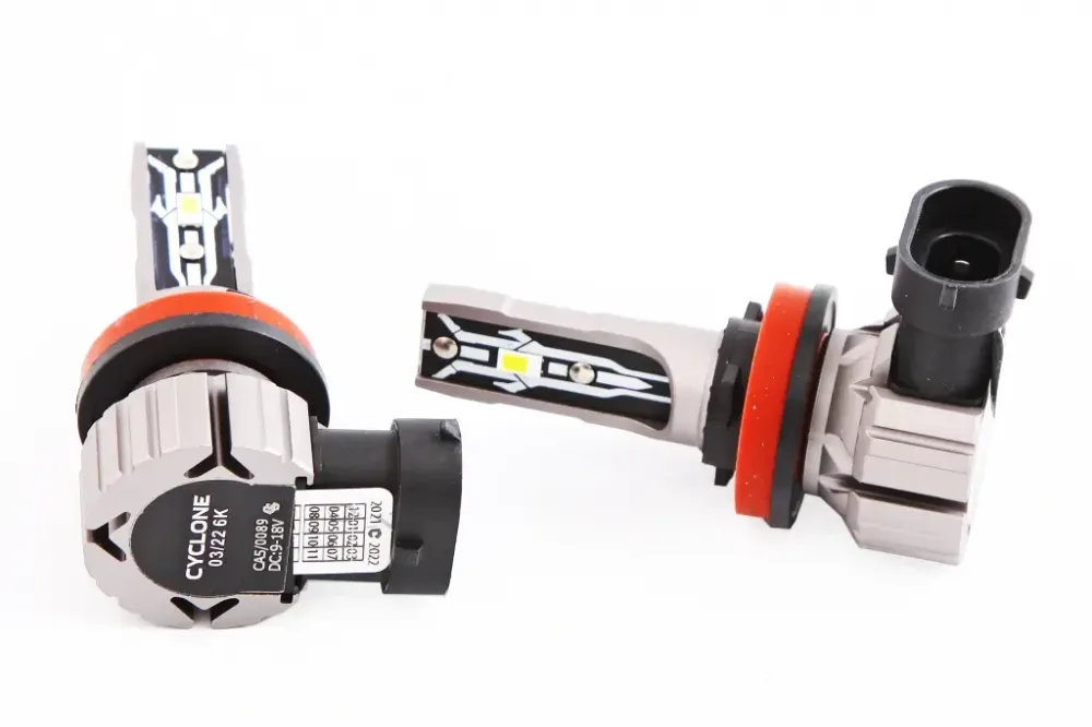 Лампа диодна H11 12В 4800лм/6000K/15Вт/6GC5530 Cyclone як галогована Вінниця - фото 1