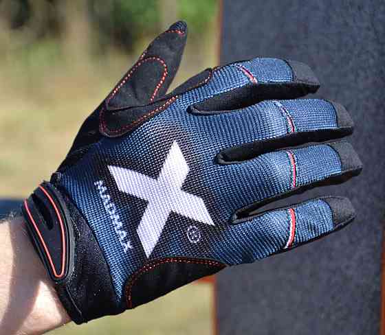 Рукавички для фітнесу MadMax MXG-102 X Gloves Black/Grey/White S Каменское