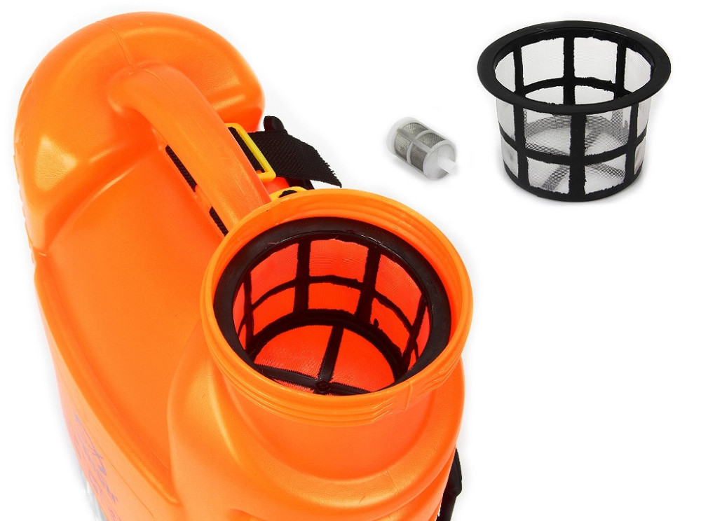 Аккумуляторный опрыскиватель ранцевый 16 литров с насадками Mar-Pol 