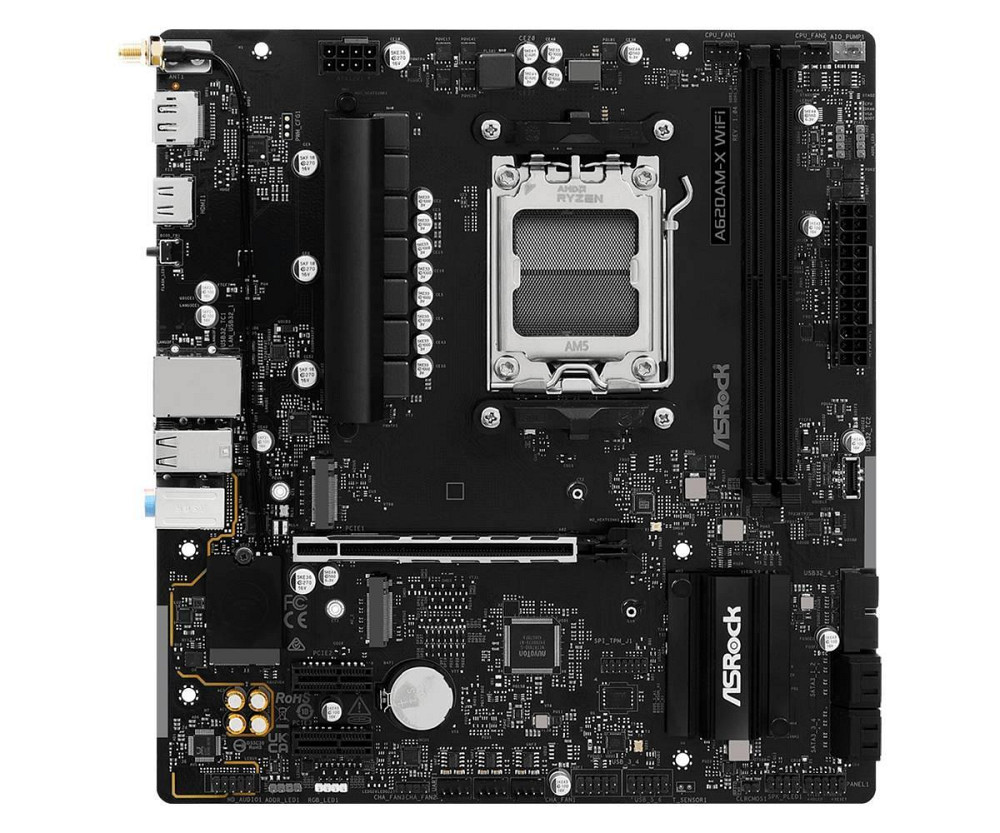 Материнська плата ASRock A620AM-X WiFi Socket AM5 ( 12145 ) Харків - фото 2