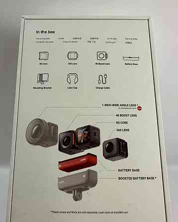 Insta 360 One Rs 4K Twin Edition. Киев