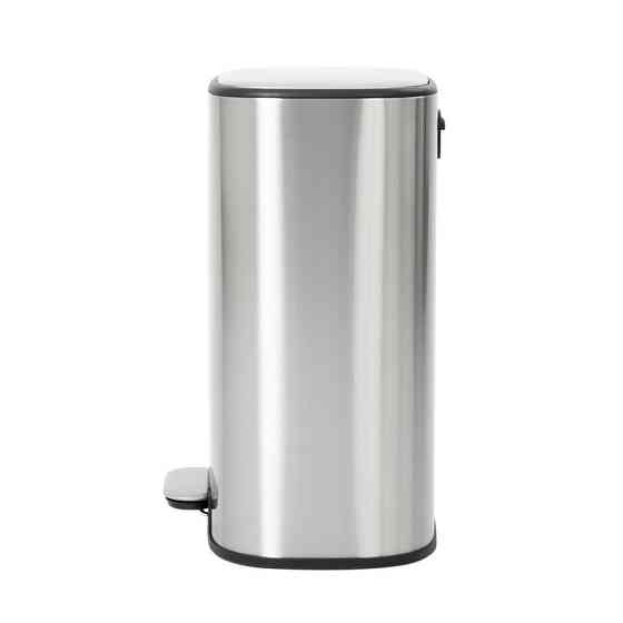 Відро для сміття з плавним закриттям овальне Mixxus Premium Diverse-TC0112 SS Color 12л колір наржа  ( MI7079 ) 34451 Харків