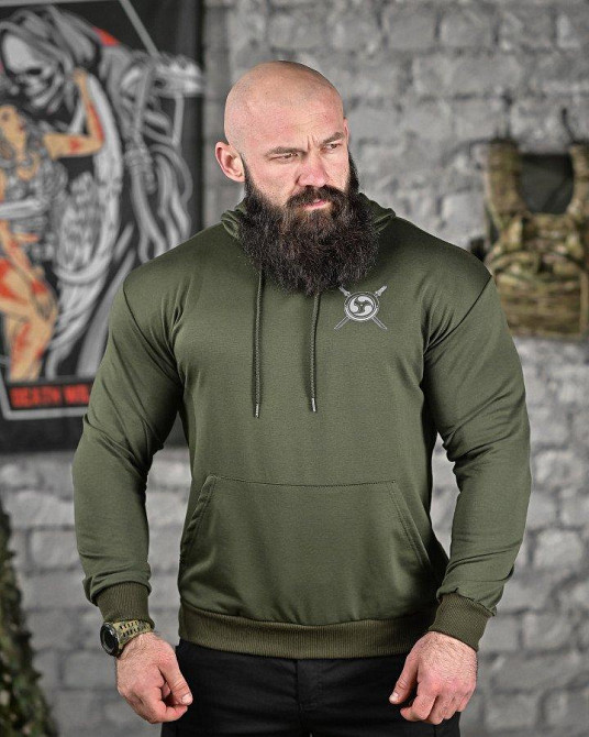 Худи warrior олива ДЛ6437 Одесса - изображение 2