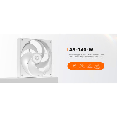 Кулер до корпусу ID-Cooling Вентилятор ID-Cooling AS-140-W White (AS-140-W) Вінниця - фото 8