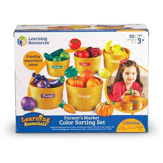 Навчальний ігровий набір-сортер Learning Resources – Фермерський ринок Днепр