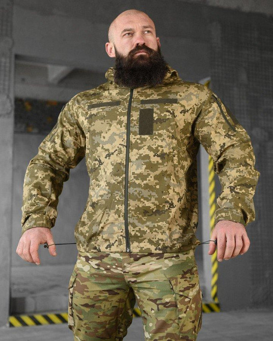 Весенняя тактическая куртка  field пиксель Одесса - изображение 8