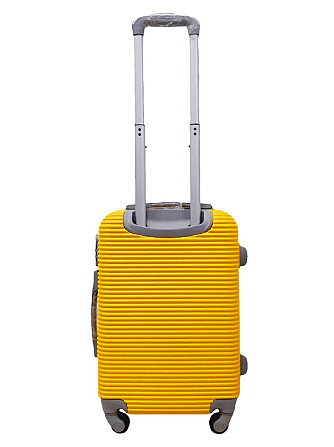 Валіза пластикова MILANO BAG 004 мала жовта Київ - фото 3