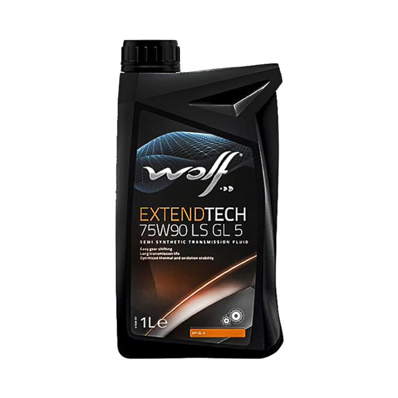 Трансмиссионное масло Wolf Extendtech LS 75W-90 GL5 1л Львов - изображение 1