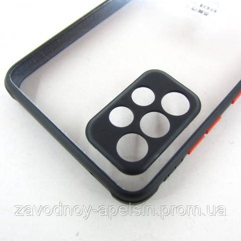 Samsung A72 A725 защитный чехол TPU+PC clear Одесса - изображение 3