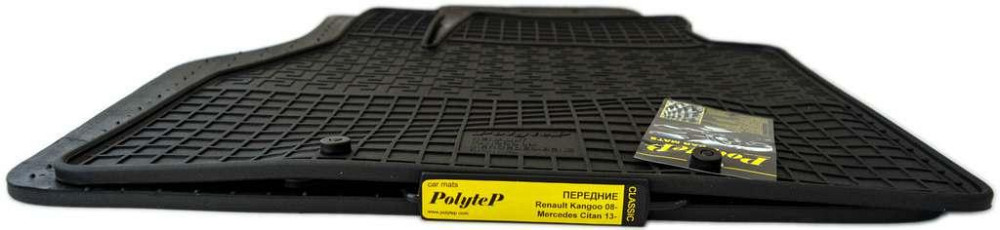 Гумові килимки в салон передні Renault Kangoo (2008-2020), Mercedes Citan (з 2013 р.), 2 шт. Чортків - фото 2
