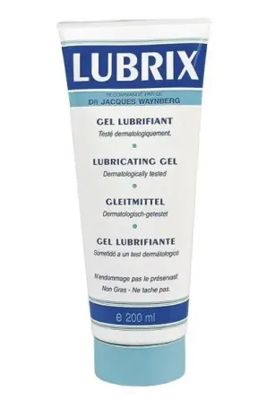 Мастило лубрикант на водній основі Lubrix (200 мл) без парабенів Франція Дніпро