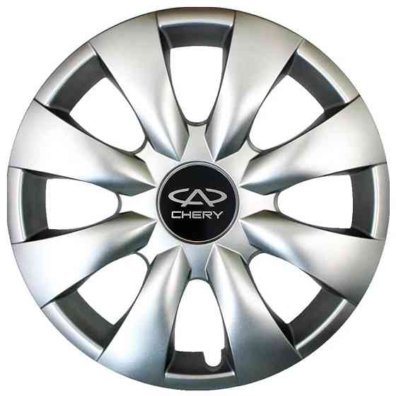 Автомобильные модельные колпаки R15 Chery 316 4шт, SJS, серебряные Киев