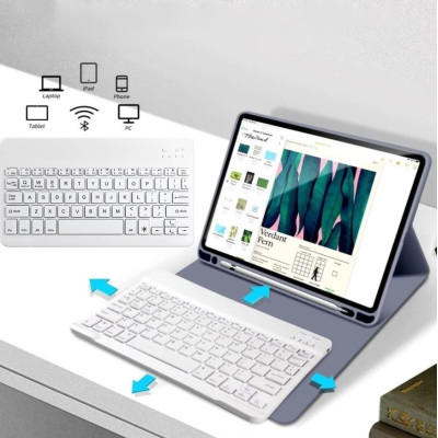 Чехол для планшета BeCover with keyboard Apple iPad Pro 11" M4 2024 Purple (713002) Винница - изображение 9