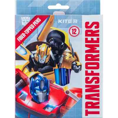 Фломастеры Kite Transformers 12 цветов (TF24-447) Винница