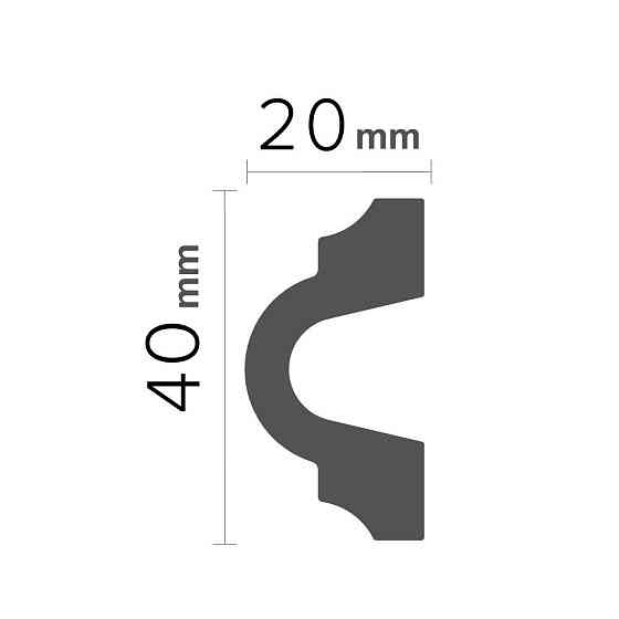 Угловой элемент полиуретановый Grand Decor HCR 518-1 Днепр