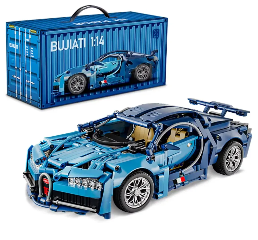 Конструктор Technik Bugatti Chiron, 1280 деталей сумісний із lego-лого Київ - фото 1