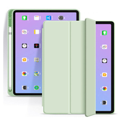 Чохол до планшета BeCover Tri Fold Soft TPU mount Apple Pencil Apple iPad 10.2 2019/2020/2021 Light Green (708458) Вінниця - фото 2