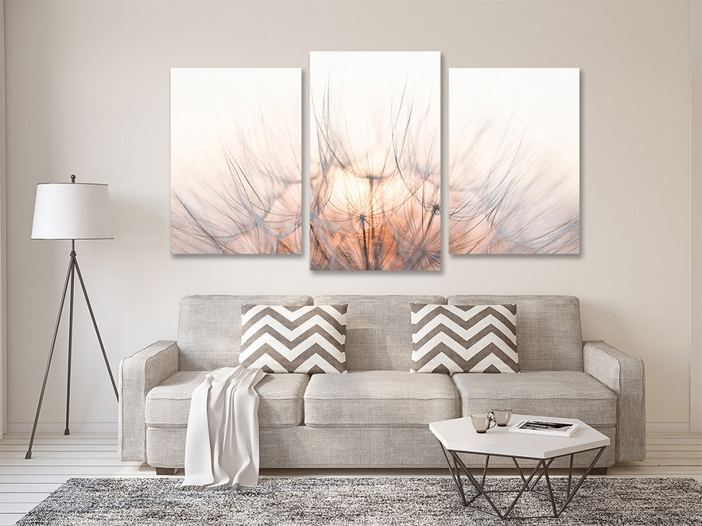 Модульна картина у вітальню/ спальню Квіті кульбаба Art-690_3 100x150 см Київ - фото 2