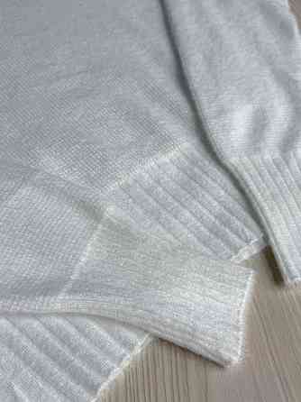 Светр жіночий Fancy Matinee 7571 вафельний з ангори оверсайз, білий, one size Київ