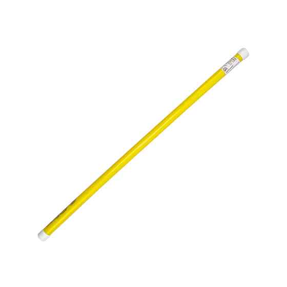 Палиця гімнастична тренувальна S0025 довжина 80 см, d 20 мм Жовтий Вінниця
