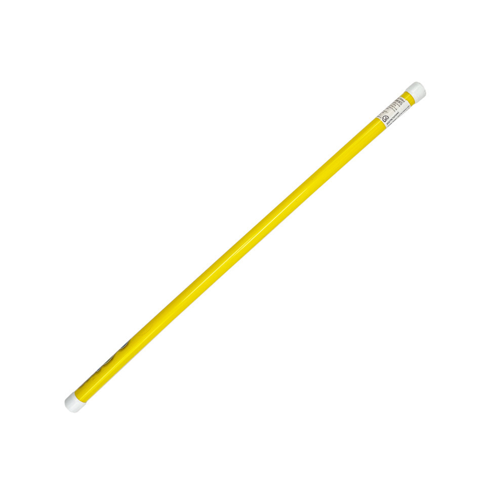 Палиця гімнастична тренувальна S0025 довжина 80 см, d 20 мм Жовтий Вінниця - фото 1