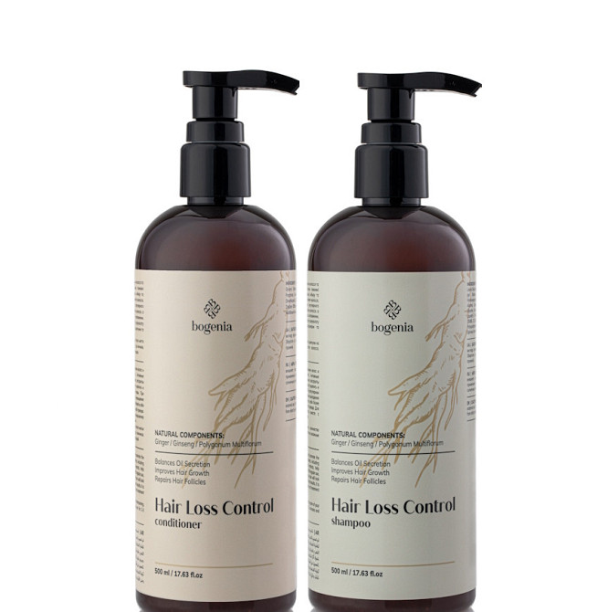 Набор для ухода за волосами Bogenia Hair Loss Control (Шампунь Кондиционер) против выпадения Запорожье - изображение 1