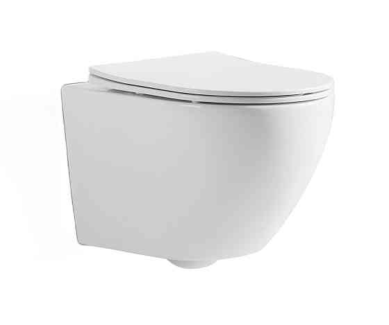 Унитаз подвесной Mixxus ELLIPSE-0306-R 520x360x365mm, система смыва RIMLESS (MI6708) Киев