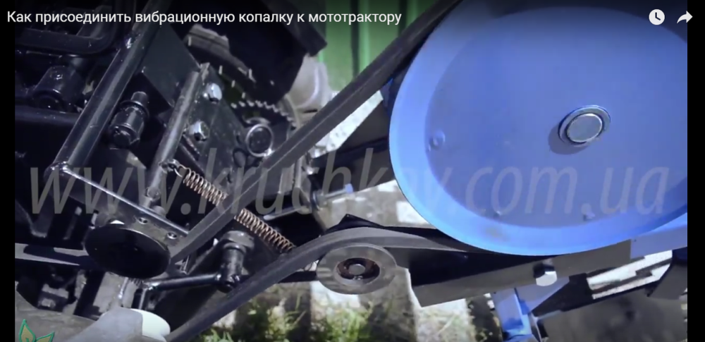 Комплект шківів додатковий для мототрактора "Преміум" (без гідравліки, хутро. відключення копалки + ремінь Харків - фото 8