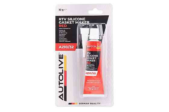 Герметик силіконовий високотемпературний ЧЕРВОНИЙ "Gasket Maker RED" 32g Бершадь