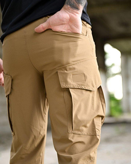 Стрейчеві тактичні штани OBLIVION кайот ДЛ7351 Одеса - фото 8