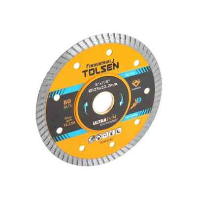 Круг отрезной Tolsen ПРОФИ алмазный ультратонкий 125х22.2 мм Турбо 8х1.4мм (76752) Винница