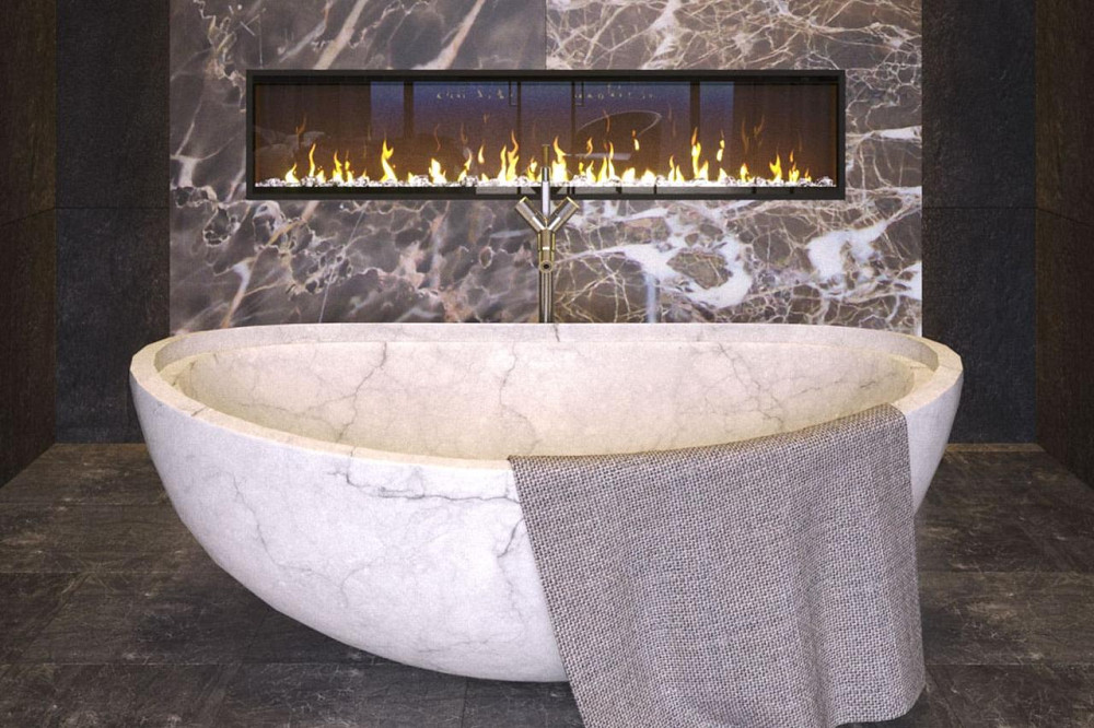 Електрокамін з обігрівом Dimplex Ignite XL 74 (XLF74) з кристалами, кольорами + Подарунок! Комплект  Львів - фото 9