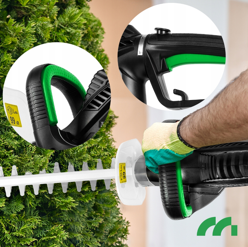 Електричний кущоріз із лазерною різкою 61см 1800Вт Maltec (Польща) Київ - фото 15