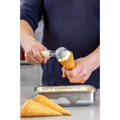 Ложка для морозива KitchenAid Coreline, 21,6 см, кремова (KAG117OHACE) Вінниця - фото 5