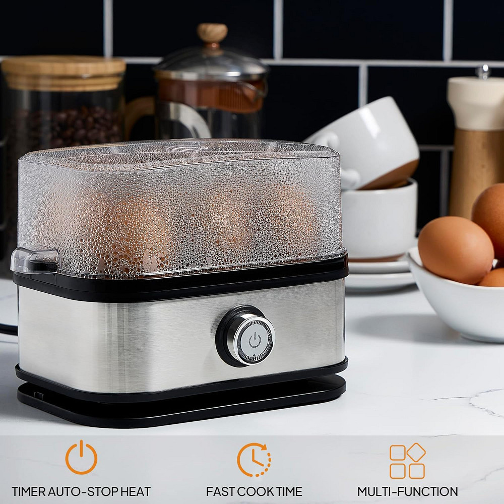 Яйцеварка электрическая для приготовления в разной степени 6 яиц Вінниця - фото 6