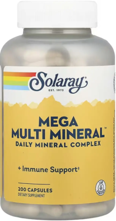 Мультиминеральный комплекс без железа Solaray Multi Mineral  200 капс Киев