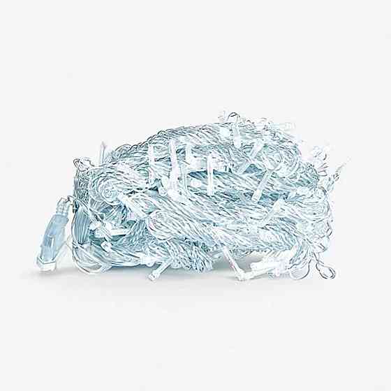 Гірлянда штора 3х3 м, 192 LED, білий провод Київ