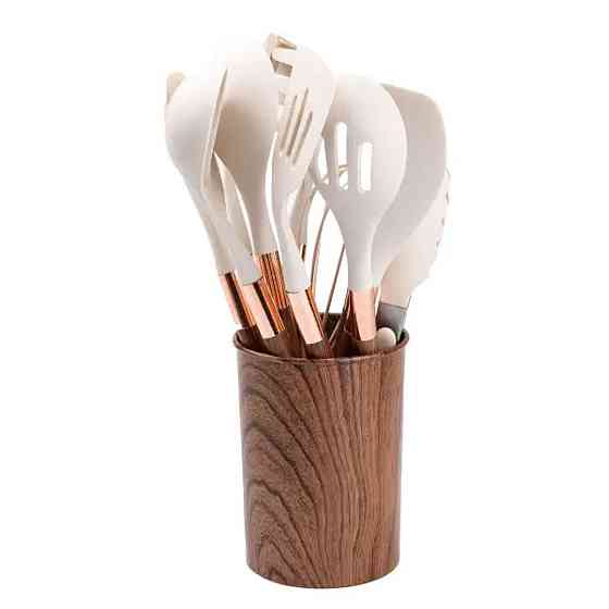 Набор кухонных принадлежностей с подставкой, 11 шт. Киев