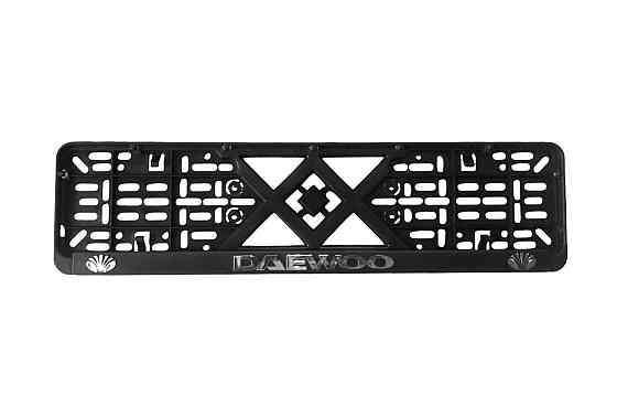 Рамка під номер пластик DAEWOO (Racing рельєфна) Винница