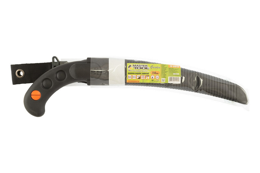 MASTERTOOL Ножівка садова MASTERTOOL "Самурай" 250 мм 6TPI загартований зуб 3-D заточування 14- Киев - изображение 5