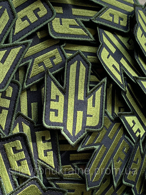 Шеврон ЗСУ (Форма контурная. На липучке) Размер 9x6.5см Киев - изображение 2