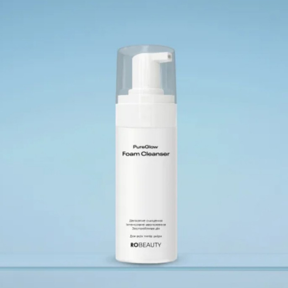 Пінка для очищення шкіри з комбучею PureGlow Foam Cleanser RoBeauty 150 мл Київ - фото 3