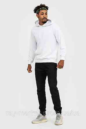 Худі базове утеплене Ray Basic чоловіче біле (U0401M-White) XL Київ