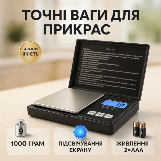Цифровые весы для ювелирных мастерских ACS, Весы на золото Точные для украшений MA-66 Львов