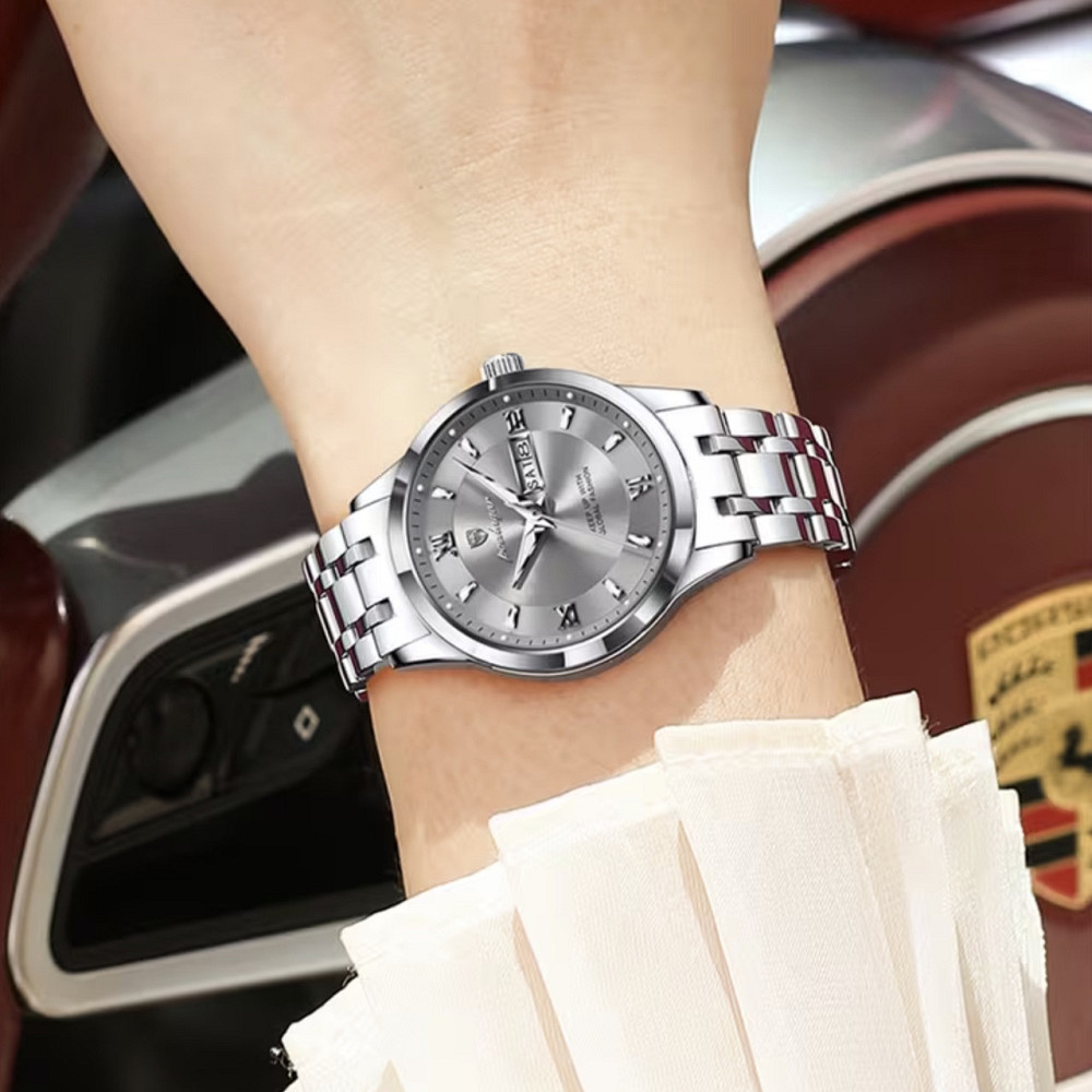 Годинник жіночий наручний Poedagar Berlin Lady Сріблястий Київ - фото 15