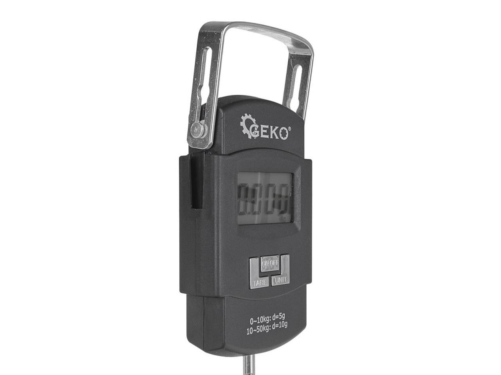 Ручна гакова підвісна вага (кантар) "Geko" цифрова (електронна) до 50 кг Київ - фото 3