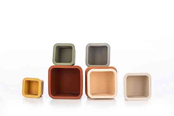 Силиконовый сортер FreeON Башня квадрат, multicolour Киев