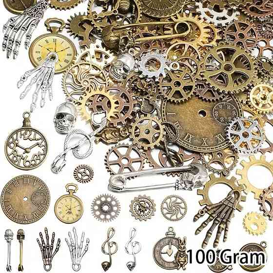 Подвески в стиле часов для бижутерии, 100 г Киев